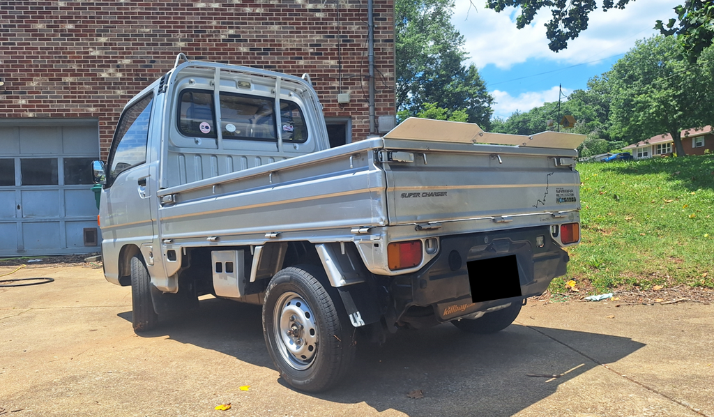 Kei Truck Spoiler Wing 51"-52" - ALUMINUM